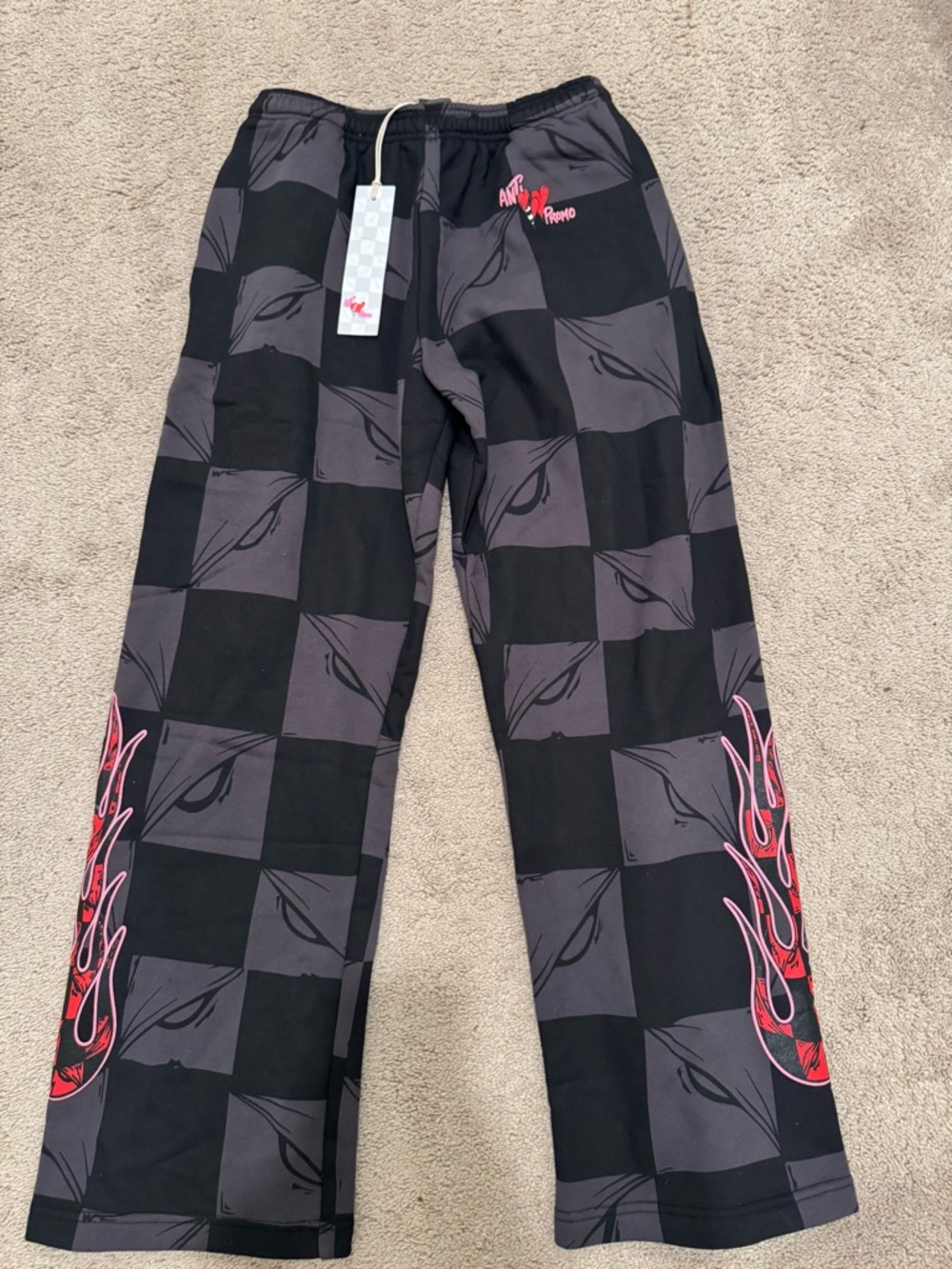 Matty Boy 99 Eyes Flame Sweatpants